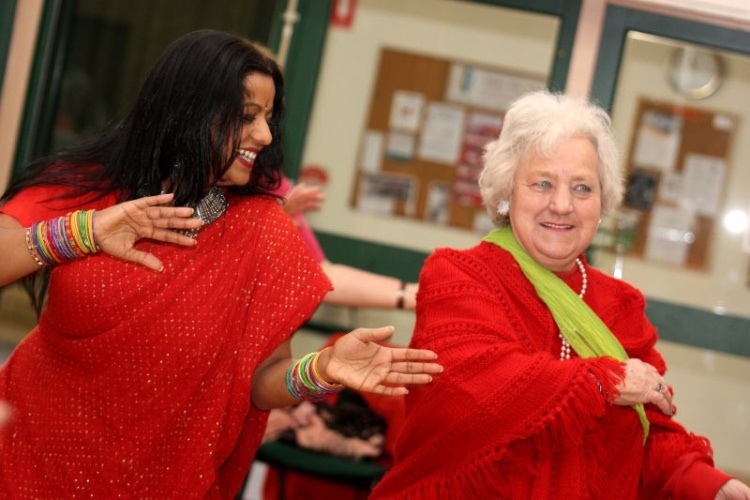 Seniors-bollywood-dance-in-red
